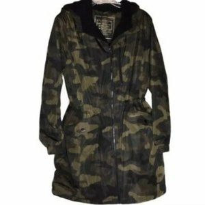 NWT Lucky Brand Anorak Jacket Dark Cameo